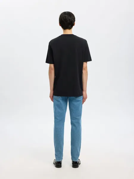 Slhrelaxcolman Ss O-neck Tee B
